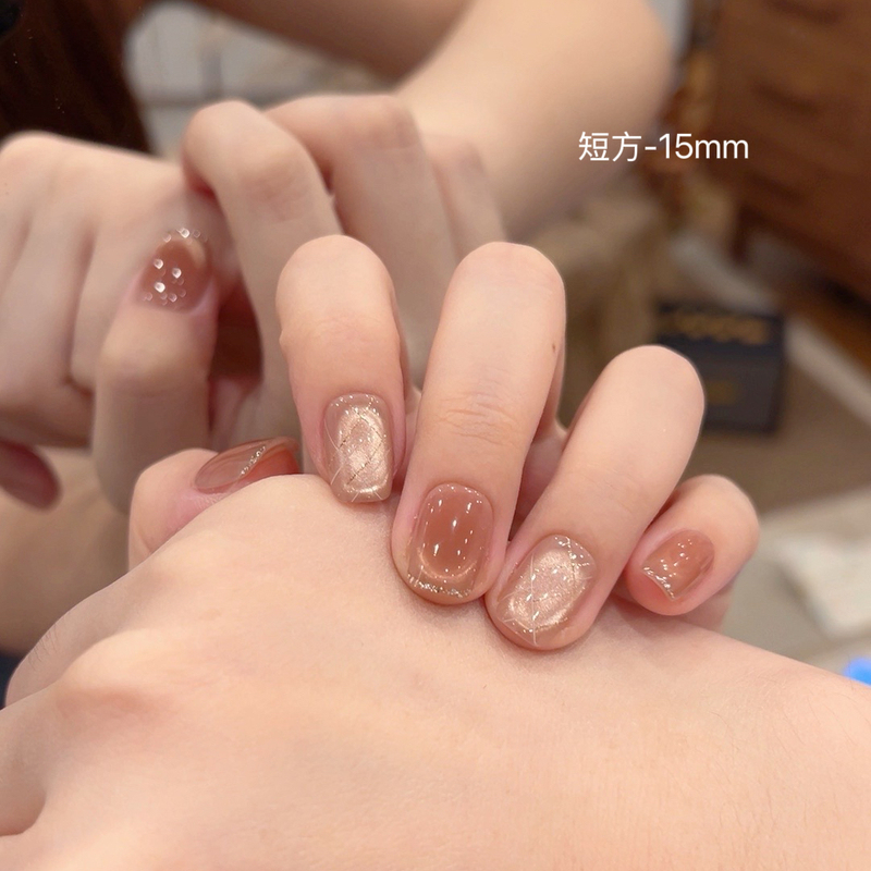 Mo Zai Original【Minimalism】Purely Handmade Wearable Nails Short Style Nail Art New High-End Elegant Nail Art 0011 Mo Zai Original【Minimalism】Purely Handmade Wearable Nails Short Style Nail Art New High-End Elegant Nail Art 0011