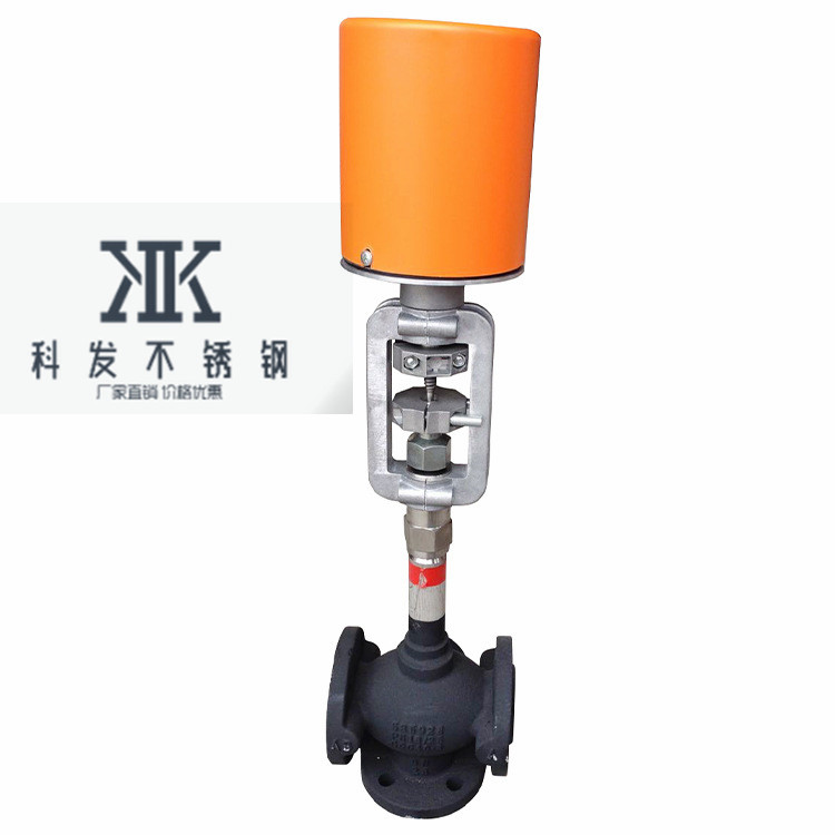 Heat conduction oil steam electric three - way temperature control ratio adjustment valve Belz BALZ printing industry