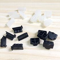 RJ45 silicone plug head computer notebook LAN network wire outlet USB2 0 0 3 head anti-dust plug smart home