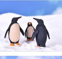 Cute Size Penguin Creativity Aquarium Marine Snowscape Moss Glass Bottle Decoration Pendulum DIY Key Buckle Accessories