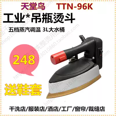 Paradise bird hanging bottle double steam iron industrial steam iron dry cleaning clothing Special