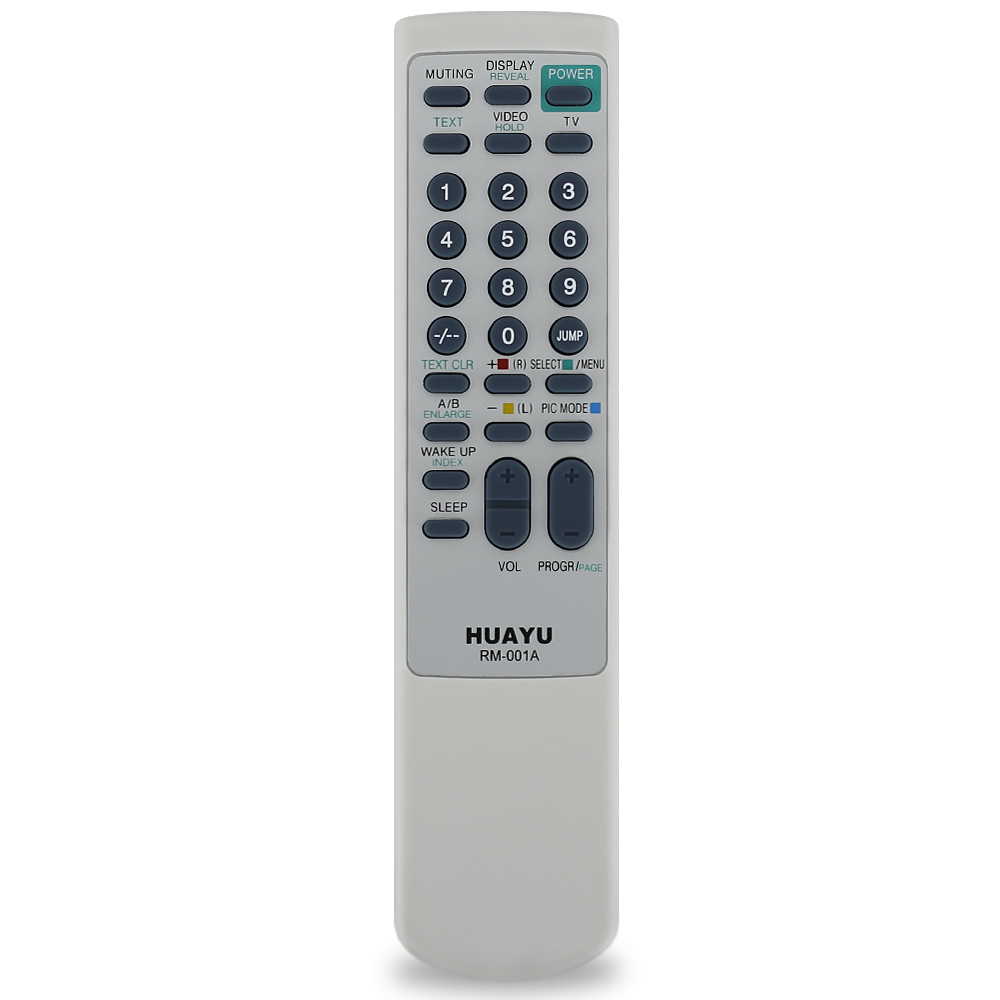 English version applies to Huyu RM-001A such as Sony TV Universal Remote Control RM-849S 857830873