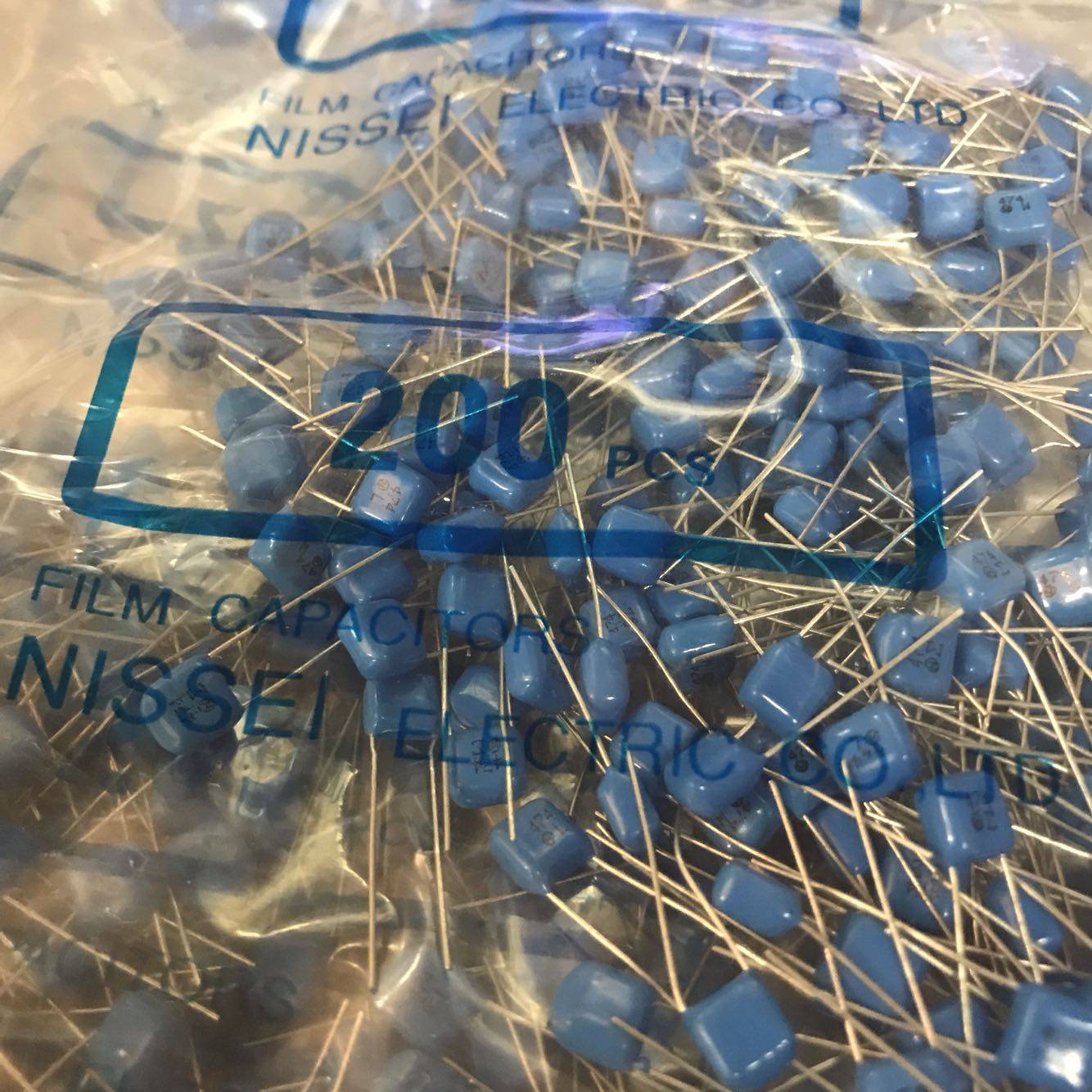 Nissin CBB Capacitor 474J 63V 100V P5MMMT 474J 0 47uF 470NF 100V