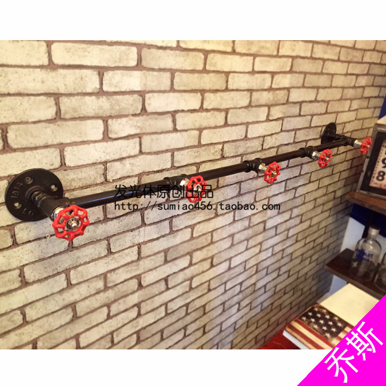 Luminaires Out of product 198 clothes hooks positive hanging side hanging wall-hanging clothes hanging industrial style clothing shop personality creativity