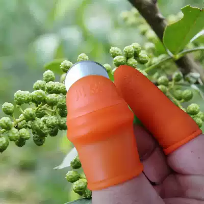 Picking pepper gloves, artifact, thumb knife, vegetable picking, fruit picking, artifact picking, Bean artifact, pinching artifact, pinching artifact
