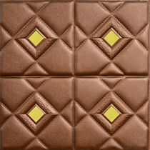 Self-adhesive anti-collision sticker lens soft bag waterproof wall sticker 3D stereo ceiling TV background wall sofa Wall wallpaper