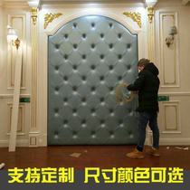 Customized soft bag tatami Kang TV sofa bedside background wall baby anti-collision headboard soft bag hard bag