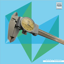 Original Swiss TESA with table caliper 0-150mm * 0 01mm 00510050
