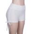 Châu Âu và Hoa Kỳ tập thể dục quần dây rút stereo màu rắn đào hông quần thể thao bó sát hip kẹo màu cà vạt quần nóng - Quần short quần short vải nữ hàn quốc Quần short