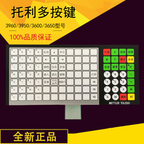 TOLEDO 3950 3960 3650 electronic scale bar code scale keyboard keyboard and keyboard membrane keys