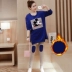 Phụ nữ mang thai mùa thu phù hợp với người mẫu thời trang mới 2018 áo dài tay mẹ phiên bản Hàn Quốc ra khỏi thai kỳ xuân hè hai mảnh shop đồ bầu Áo thai sản