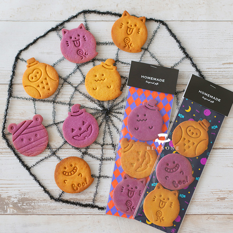 Japan's Coco Ca Halloween cartoon cookie mold icing cookies turn sugar press mold