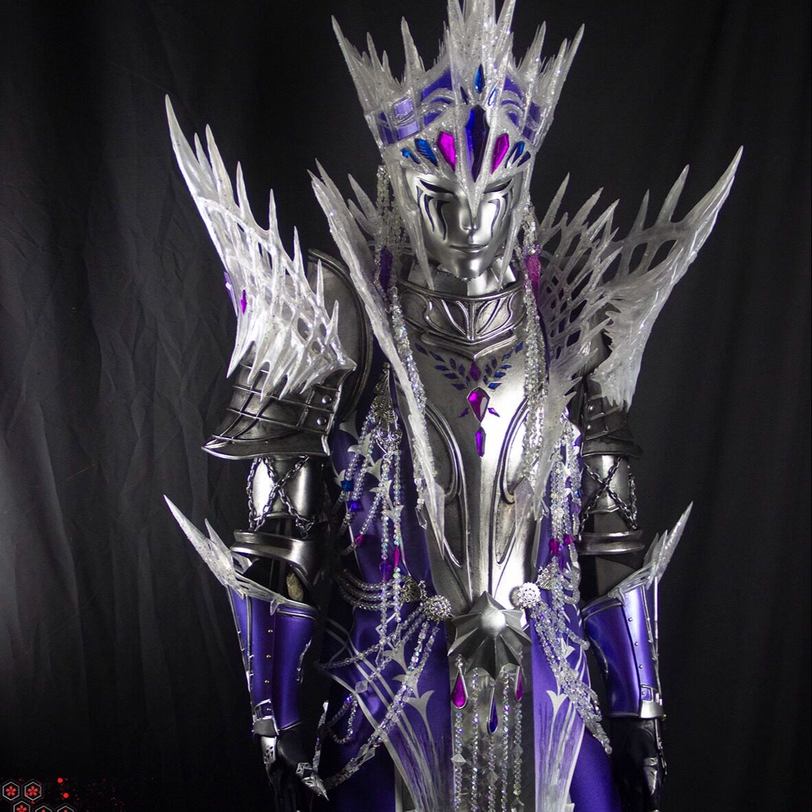 无双MUSOU COSPLAY服装 怪物猎人冰诅龙套装 14岁以上COS男装 艾尔登法环COS道具