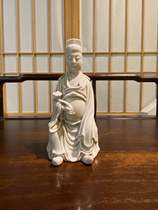 Emperor Wenchang in the 80 s Dechina white porcelain handmade white glaze Wenqu star Ruyi Wenchang Emperor bless reading