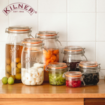 Glass bottle UK kilner wine bottle home bayberry wine bottle large sealed bottle transparent kimchi bottle