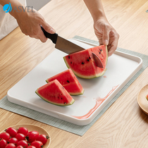 Chopping board household Japanese ASVEL kitchen cutting fruit cooked food antibacterial occupied board thick cutting board knife board cutting board