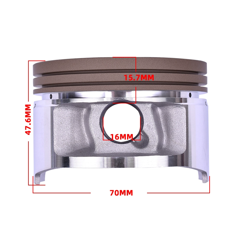 Thích hợp cho Yamaha Fawn Antelope XT TW225 Jinlong 250 vòng piston đầy đủ các phụ kiện sửa đổi xi lanh tổng nhàm chán trực tiếp xecmang xec mang dau