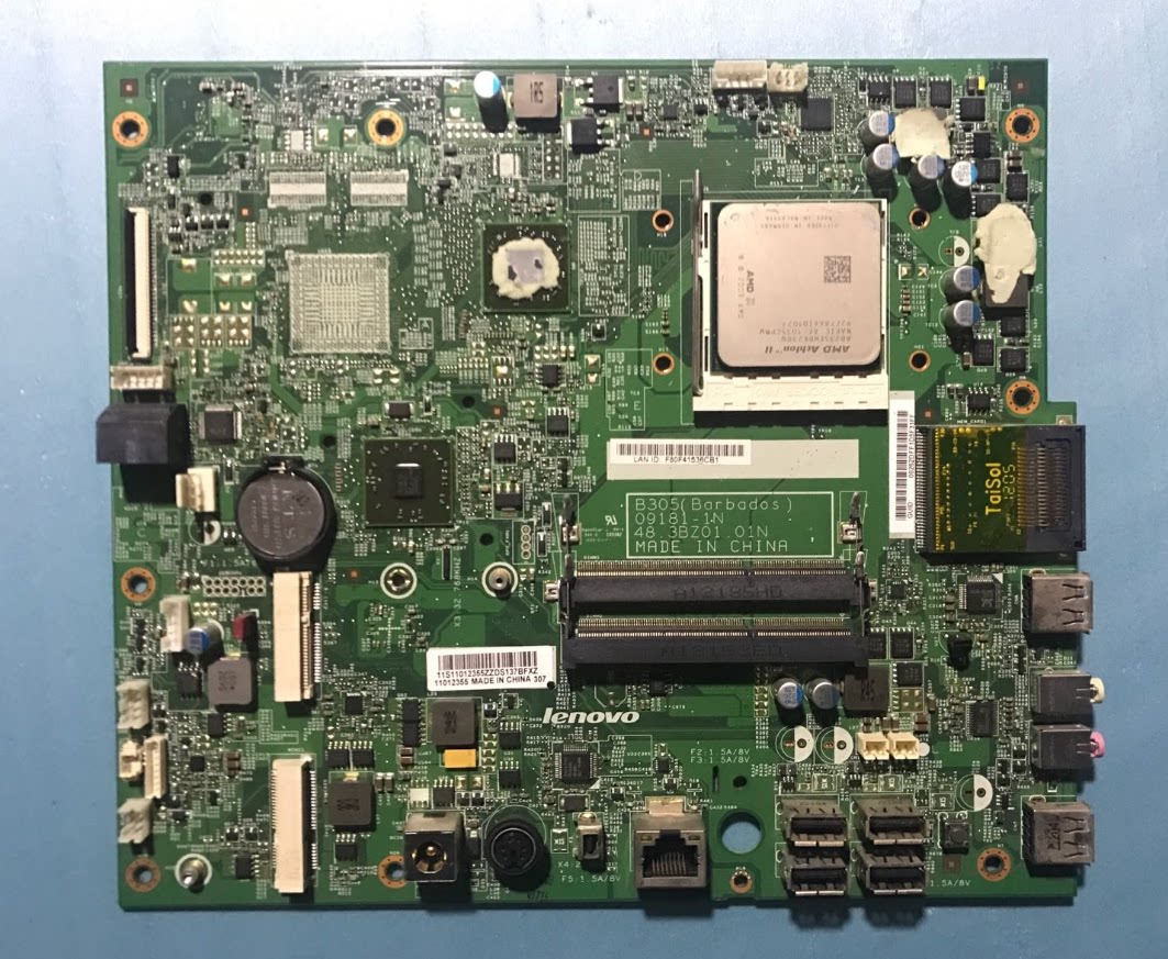 Original Lenovo B305 All-in-one motherboard integrated graphics discrete graphics card 09181-1N 09181-1M