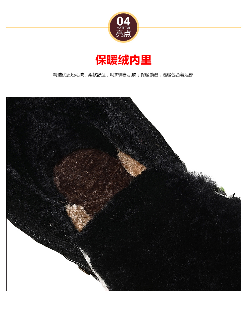 Mùa đông cộng với giày nhung nam cộng với giày nhung nam ủng ấm đôi giày cotton thủy triều Hàn Quốc giản dị Martin ủng nam mới giầy thể thao nam lining