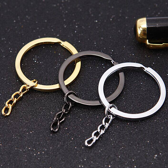 Metal stainless steel keychain boutique pendant Gold key chain Key ring Key ring handmade jewelry accessories