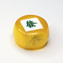 Wind direction dice mahjong card game accessories Southeast northwest direction color sieve with base color optional