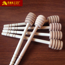 Honey stirring stick wooden honey stick honey potato stick honey spoon honey picker honey stick taking stick