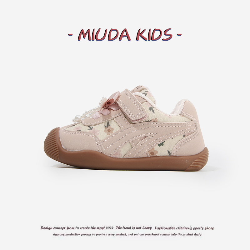 Британская детская обувь MIUDA для маленьких девочек, весенне-осенняя спортивная обувь в корейском стиле, кроссовки для девочек, обувь для малышей