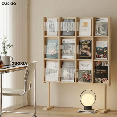 Книжная полка, акриловый стенд, ретро многослойное чтение, журнал, популярно в интернете