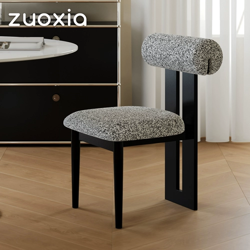 左下 Обеденный стул Andy Nordic из цельного дерева, ясень, французский стул со спинкой, мягкая упаковка, обеденный стол и стулья в стиле ретро середины века