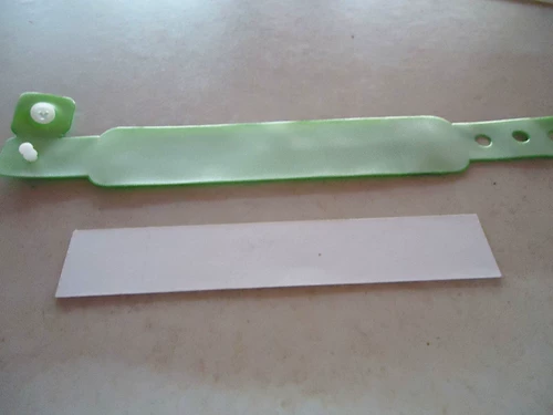 Одноразовый браслет для взрослых, делается под заказ