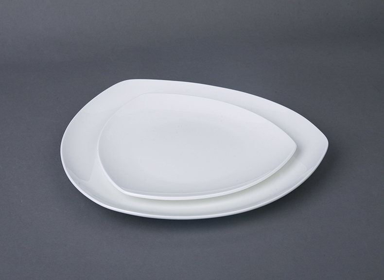 Ipads porcelain dishes son pure white household utensils plates ceramic plate 8 inch steak plate dinner plate dessert plate