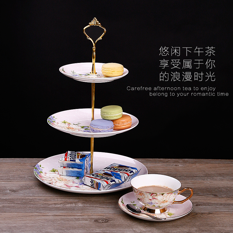 Ou ipads porcelain plate ideas of I sitting room candy dried fruit tray ceramic snack plate of three the layers of the household