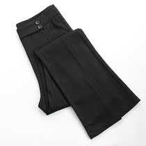 Micro-flared pants womens summer thin split 2021 new high-waisted womens pants spring and autumn thin casual pants flared pants