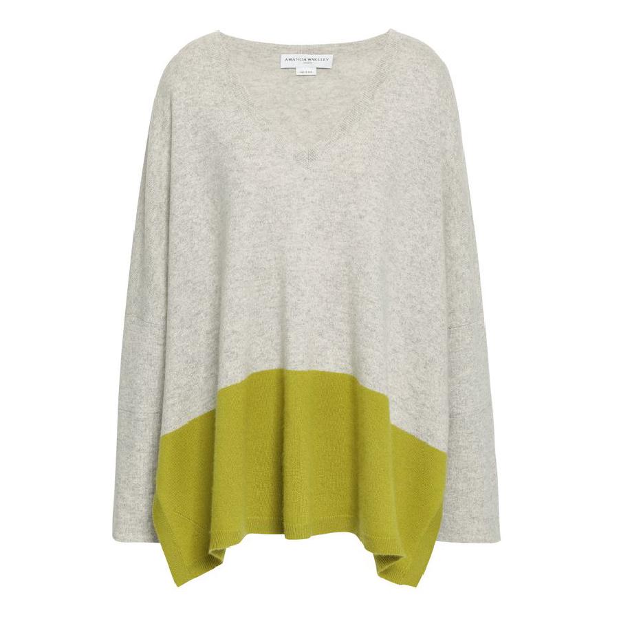 Giảm giá mua sắm Áo len cổ lọ màu Amanda Wakeley cashmere 2019 - Áo len thể thao / dòng may áo len thổ cẩm
