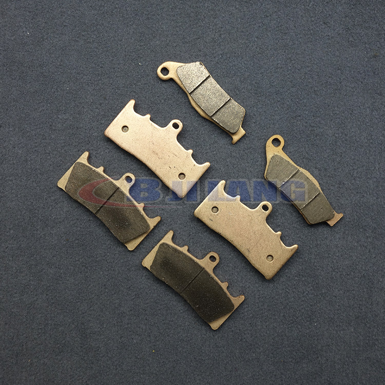 Apply K1200R 05-12 K1300R 09-15 R1200R 06-14 metal front and rear brake leather