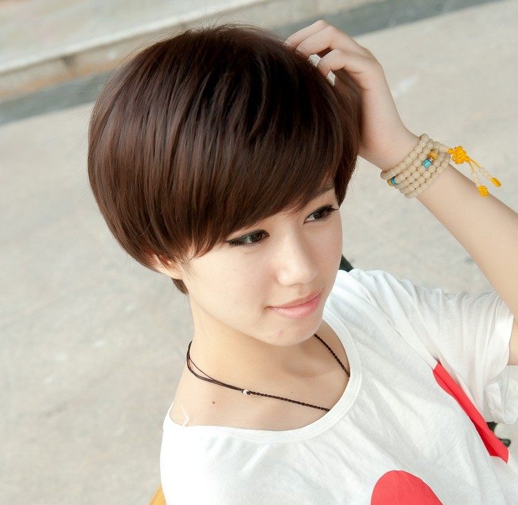 Perruque cheveux raides Court - Ref 2612332 Image 9