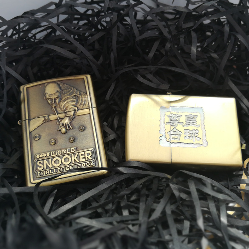 Boutique Slok Tables Ball Remembering Version Lighter Iron Case Clothing Accessories Table Ballroom Hall Race Gift Hot Pins