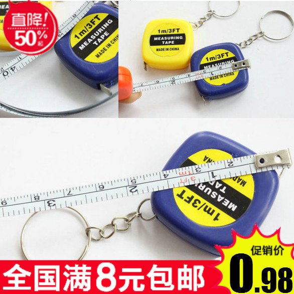 9 9 home automatic retractable tape measure multi-purpose retractable ruler clothes ruler cute mini small steel ruler