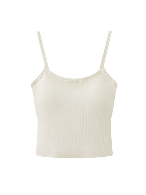 French-Style Versatile Camisole for Women, Summer 2025 New Model, Apricot Color, Suitable for Petite Figures, Can Be Worn as an Inner or Outer Layer