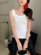 Dopamine wear solid color versatile camisole women's summer new hot girl temperament outer wear inner bottoming top