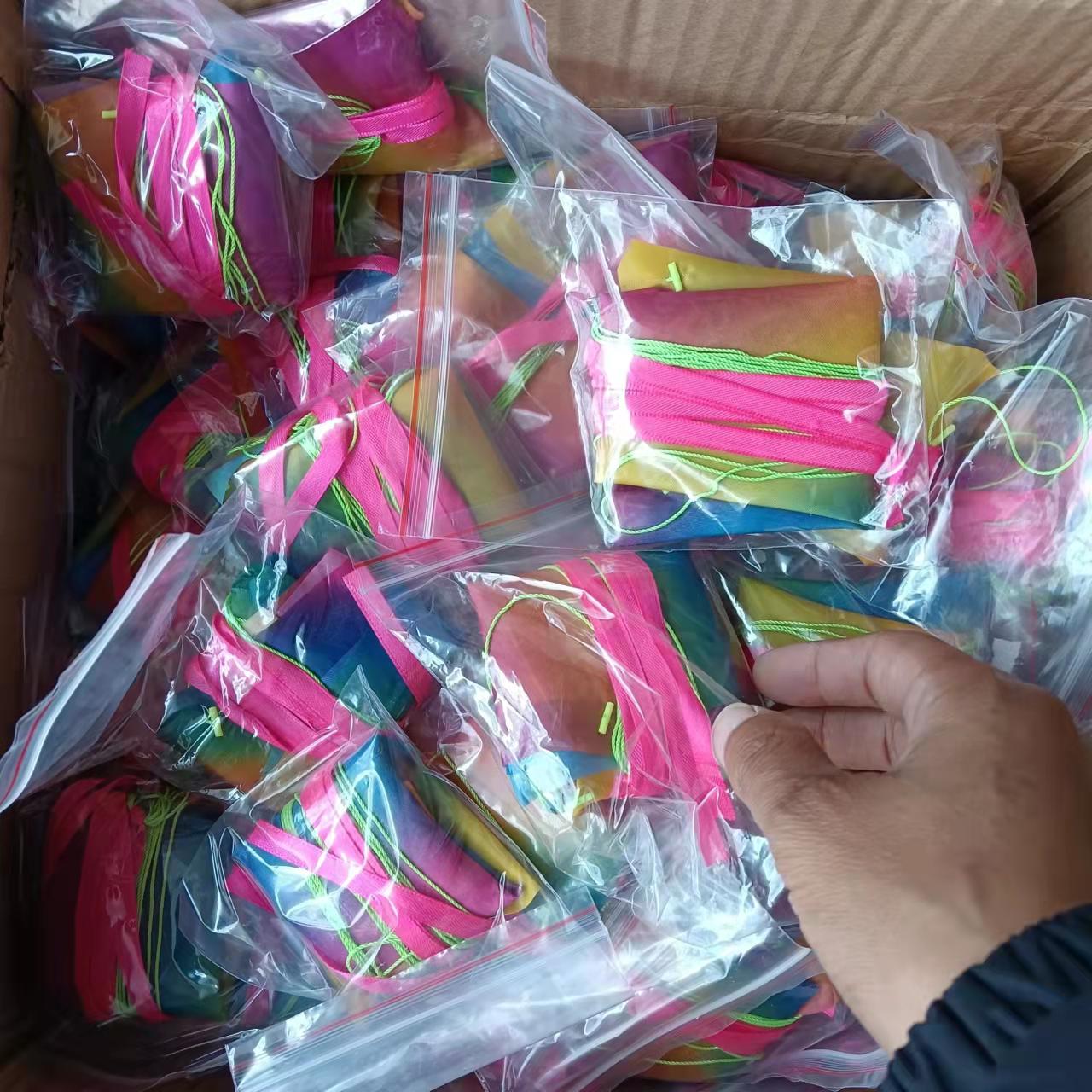 First and second stage water rocket hand parachute