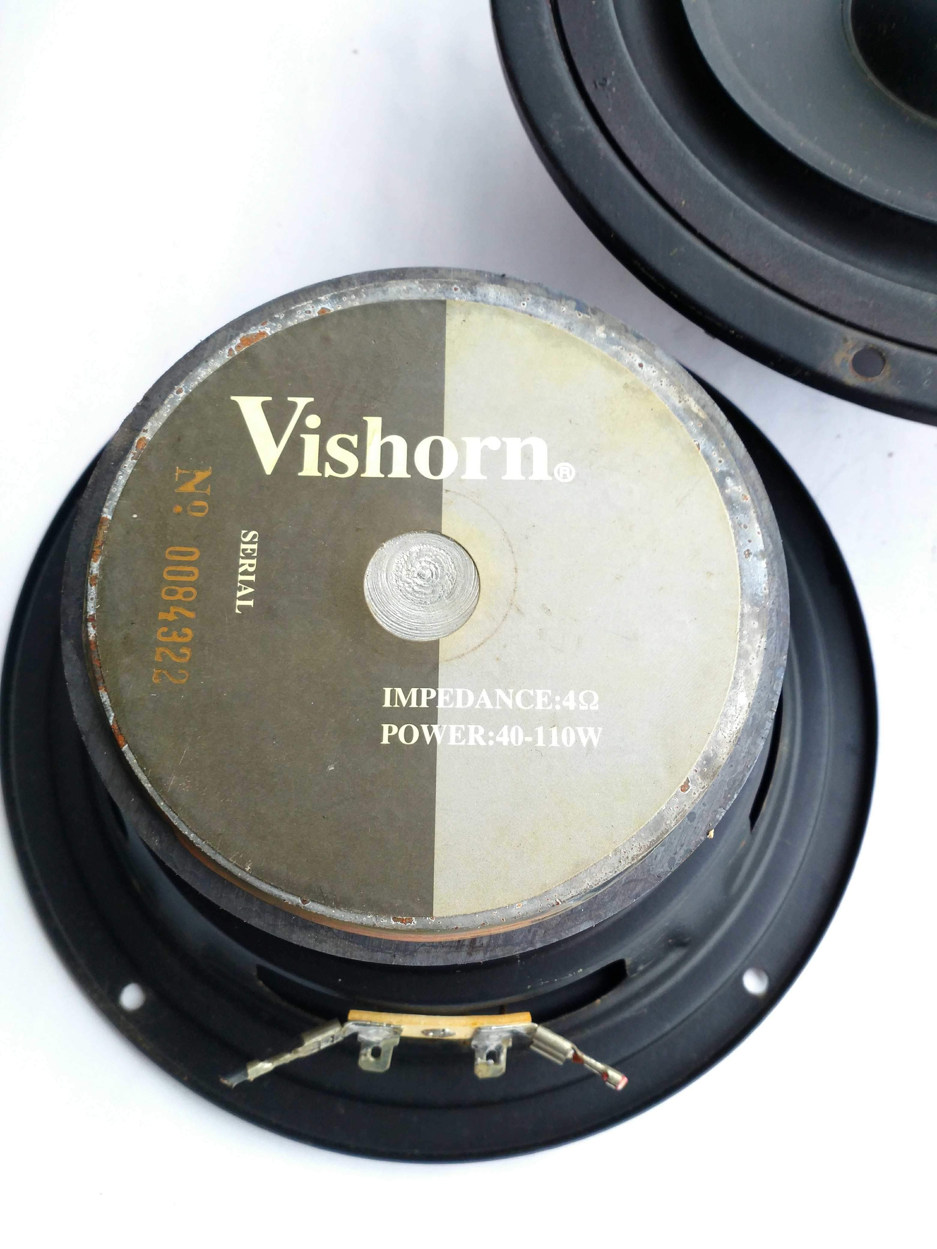 Vishorn Visa Bomb VA-606 mid bass horn speaker 6 inch 6 5 Euro 40-110W pair
