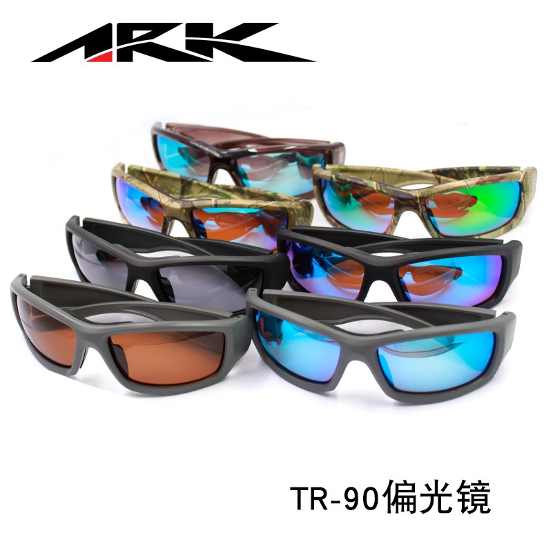 ARK USA Imports 2019 New Shading Outdoor Sun Glasses Fishing Lujah tr90 Frames Glasses Polarized