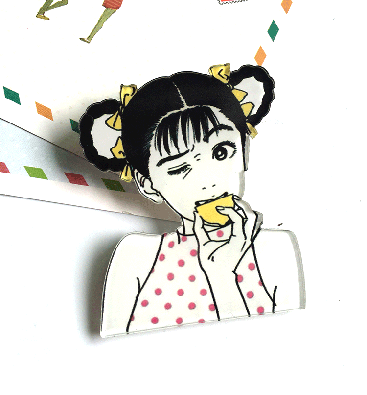 Broche Lovers en autre - Ref 1179019 Image 17