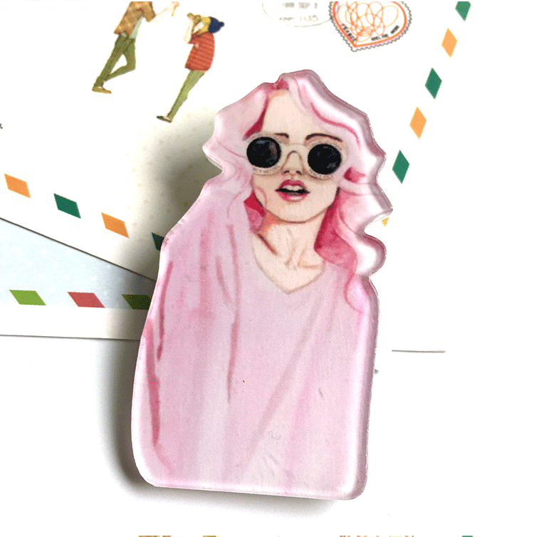 Broche Lovers en autre - Ref 1179019 Image 21
