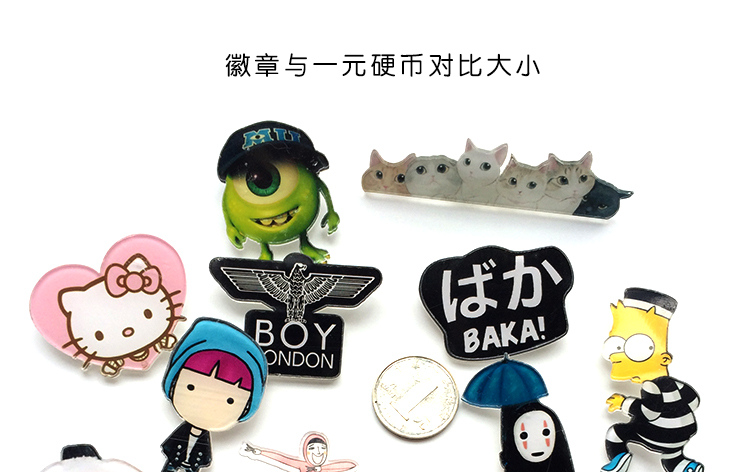 Broche Lovers en autre - Ref 1185609 Image 21