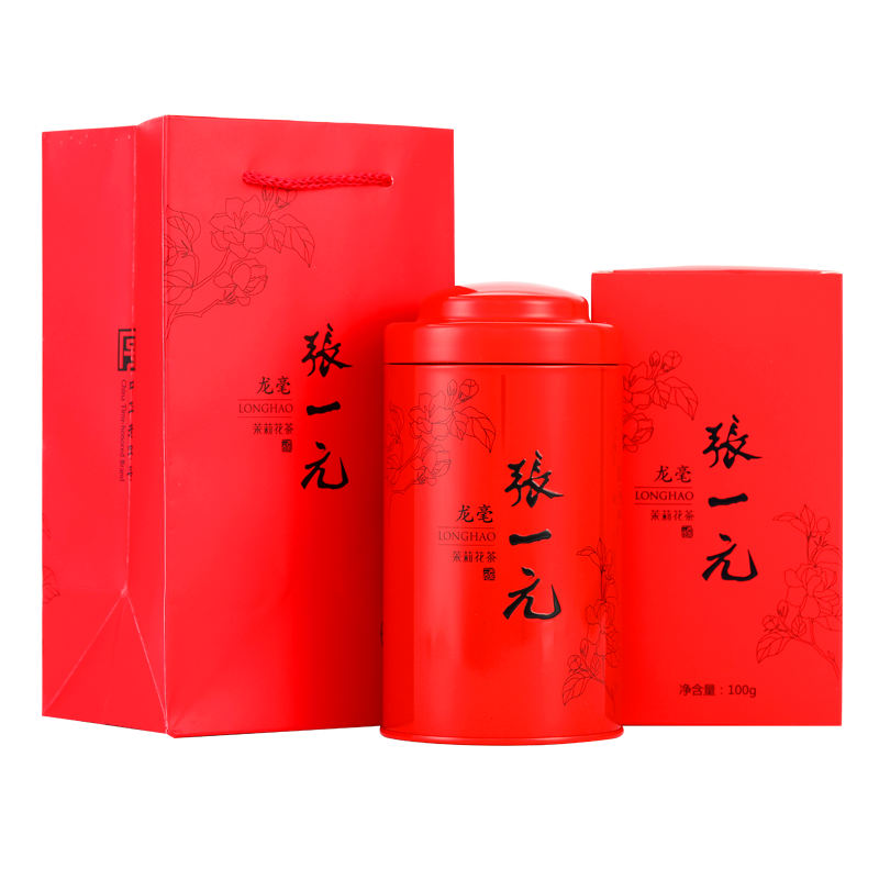 中国茶　茉莉花茶　白雪香　張一元　未開封 張一元茶葉茉莉花茶(香茗) 濃香型袋裝- Weee!