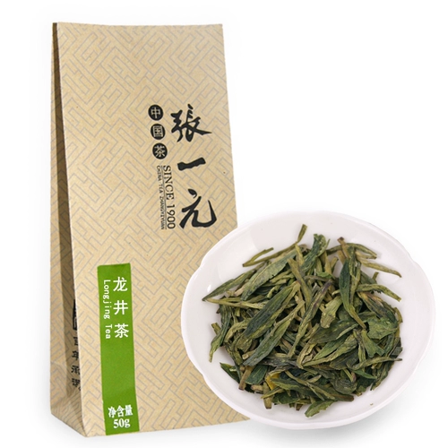 张一元 Чай Лунцзин, зеленый чай, весенний чай, 2023