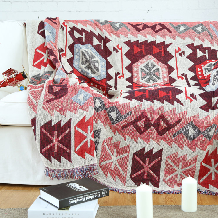 Mô hình Bắc Âu trang trí chăn sofa đơn giải trí sofa chăn đôi tăng sofa khăn bông chăn - Ném / Chăn chăn nỉ cho bé