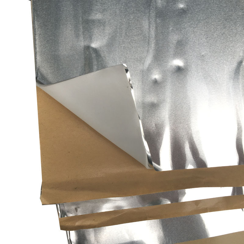 Foreign trade white butyl rubber shockproof plate Rubber damping sound insulation shockproof plate pad Sound insulation material four-door audio modification